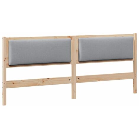 Tête de lit，Décoration murale Autre Marron 180 cm Bois massif en pin CFW752100