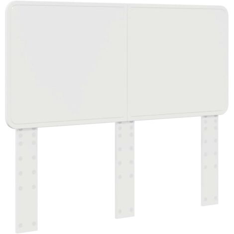 Tête de lit，Décoration murale Blanc 120 cm Bois d'ingénierie CFW675992
