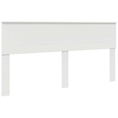 Tête de lit，Décoration murale Blanc 180 cm Bois d'ingénierie CFW721690