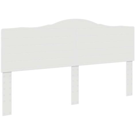 Tête de lit，Décoration murale Blanc 180 cm Bois d'ingénierie CFW812756