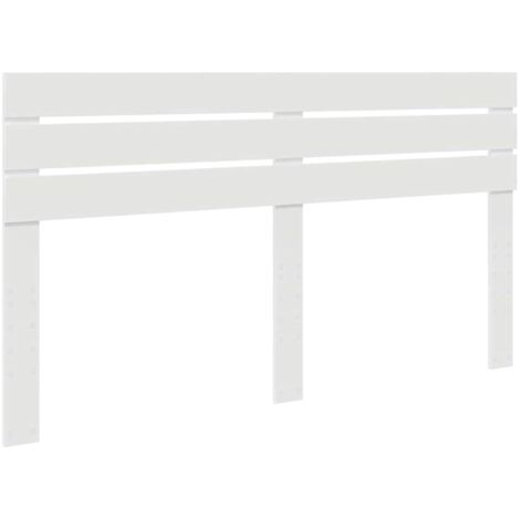 Tête de lit，Décoration murale Blanc 180 cm Bois d'ingénierie CFW869954