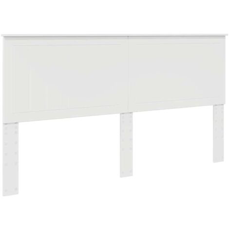 Tête de lit，Décoration murale Blanc 180 cm Bois d'ingénierie CFW977092