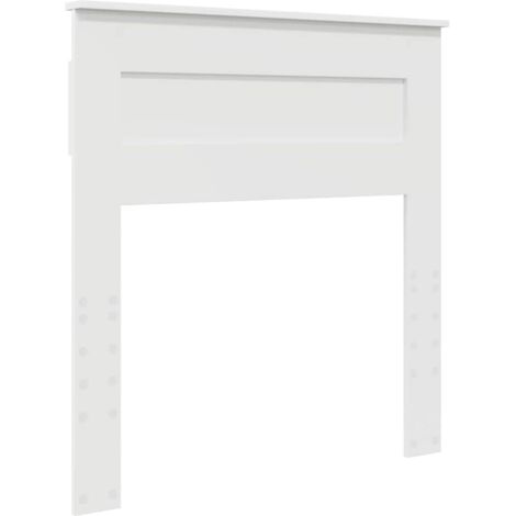 Tête de lit，Décoration murale Blanc 75 cm Bois d'ingénierie CFW115230