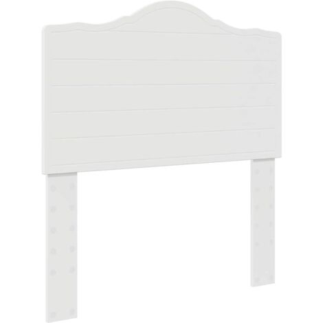 Tête de lit，Décoration murale Blanc 80 cm Bois d'ingénierie CFW484231