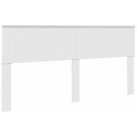 Tête de lit，Décoration murale Blanc Brillant 180 cm Bois d'ingénierie CFW587758