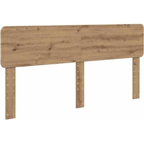 Tête de lit，Décoration murale Chêne artisanal 180 cm Bois d'ingénierie CFW973417