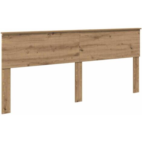 Tête de lit，Décoration murale Chêne artisanal 200 cm Bois d'ingénierie CFW494427