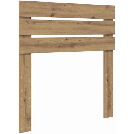 Tête de lit，Décoration murale Chêne artisanal 80 cm Bois d'ingénierie CFW661293