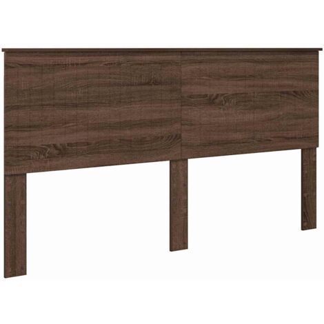 Tête de lit，Décoration murale Chêne brun 180 cm Bois d'ingénierie CFW544378