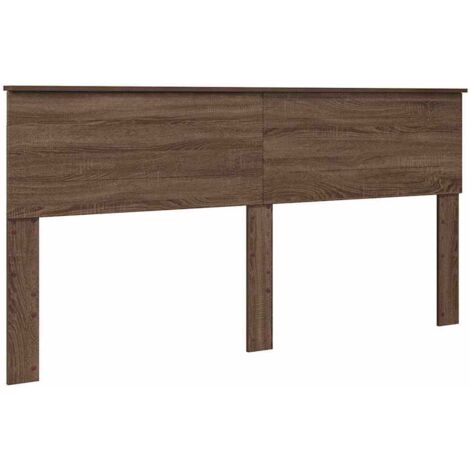 Tête de lit，Décoration murale Chêne brun 180 cm Bois d'ingénierie CFW890713