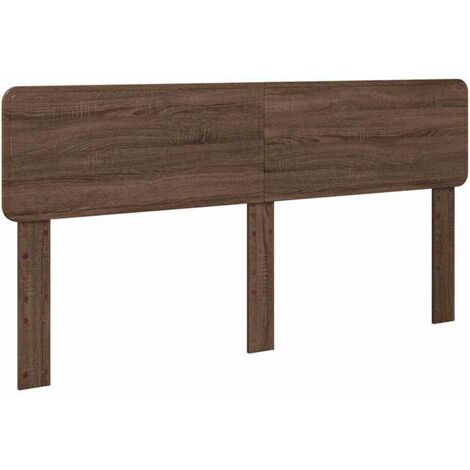 Tête de lit，Décoration murale Chêne brun 180 cm Bois d'ingénierie CFW915494