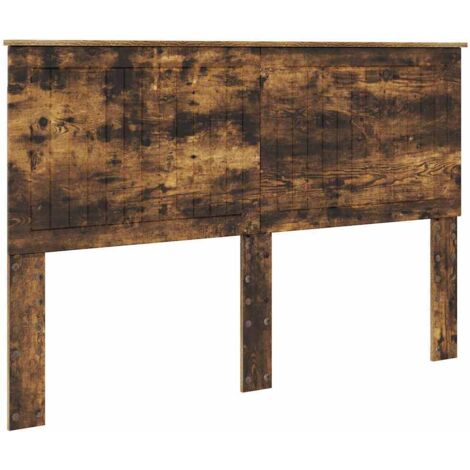 Tête de lit，Décoration murale Chêne fumé 150 cm Bois d'ingénierie CFW536192