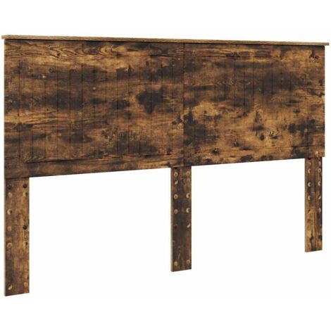 Tête de lit，Décoration murale Chêne fumé 160 cm Bois d'ingénierie CFW371571