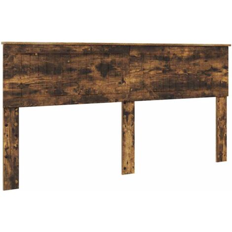 Tête de lit，Décoration murale Chêne fumé 180 cm Bois d'ingénierie CFW184291