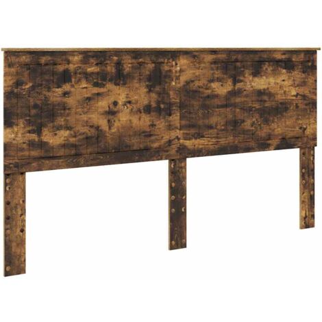 Tête de lit，Décoration murale Chêne fumé 180 cm Bois d'ingénierie CFW847378