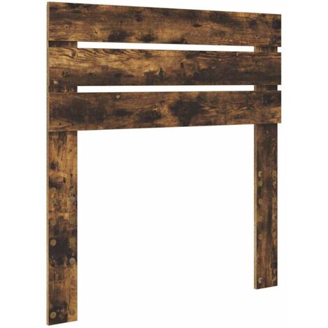 Tête de lit，Décoration murale Chêne fumé 75 cm Bois d'ingénierie CFW866743