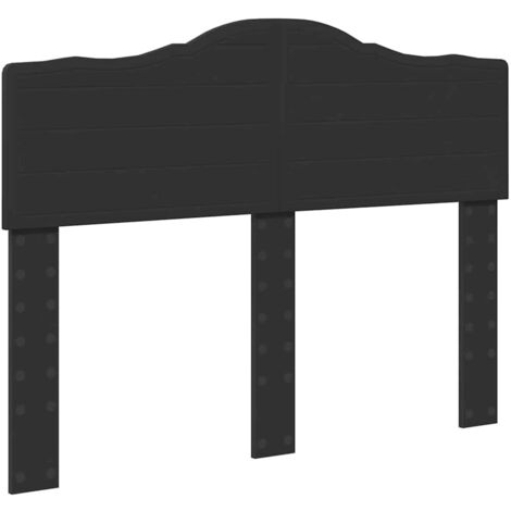 Tête de lit，Décoration murale Chêne noir 120 cm Bois d'ingénierie CFW468538