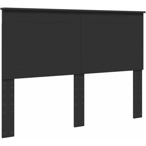Tête de lit，Décoration murale Chêne noir 160 cm Bois d'ingénierie CFW989688