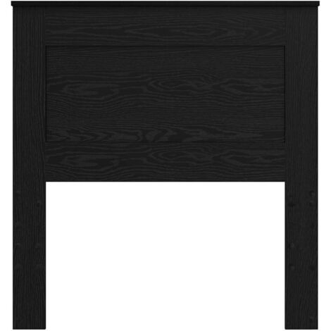 Tête de lit，Décoration murale Chêne noir 75 cm Bois d'ingénierie CFW768655