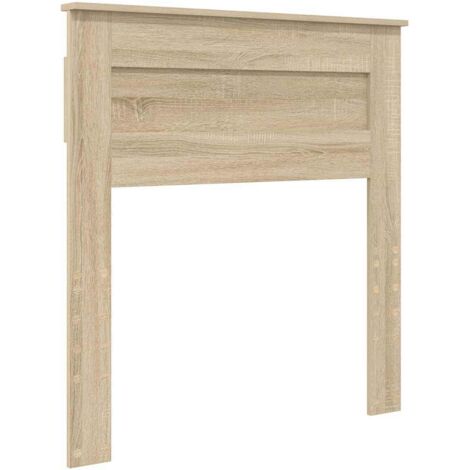 Tête de lit，Décoration murale Chêne Sonoma 75 cm Bois d'ingénierie CFW151389