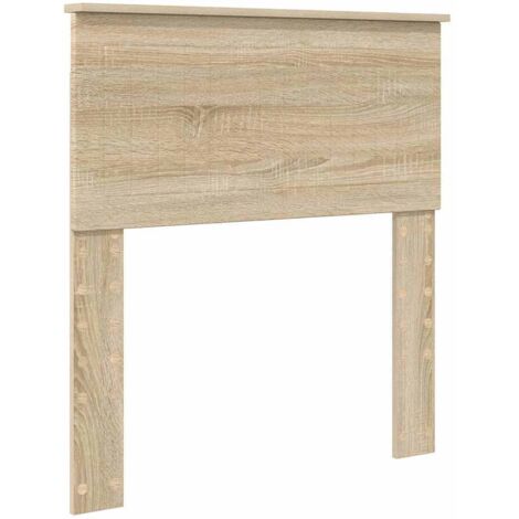 Tête de lit，Décoration murale Chêne Sonoma 80 cm Bois d'ingénierie CFW614016