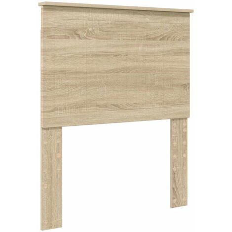 Tête de lit，Décoration murale Chêne Sonoma 80 cm Bois d'ingénierie CFW868815