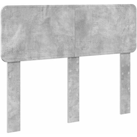 Tête de lit，Décoration murale Gris béton 120 cm Bois d'ingénierie CFW805500