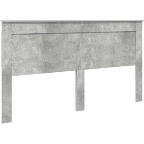 Tête de lit，Décoration murale Gris béton 180 cm Bois d'ingénierie CFW604858