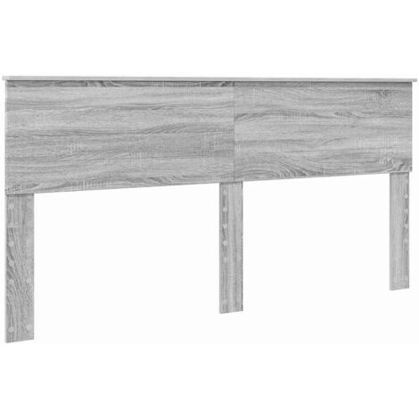 Tête de lit，Décoration murale Gris Sonoma 180 cm Bois d'ingénierie CFW451505