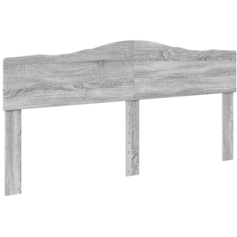 Tête de lit，Décoration murale Gris Sonoma 180 cm Bois d'ingénierie CFW566918