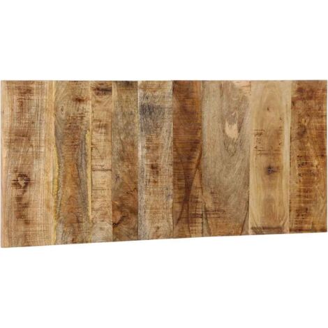 Tête de lit,Panneau décoratif 120 cm bois de manguier brut massif CFW2645408