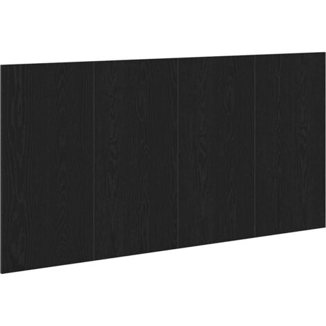 Tête de lit，Panneau décoratif Chêne noir 160 x 1,5 x 80 cm Bois d'ingénierie CFW7757993