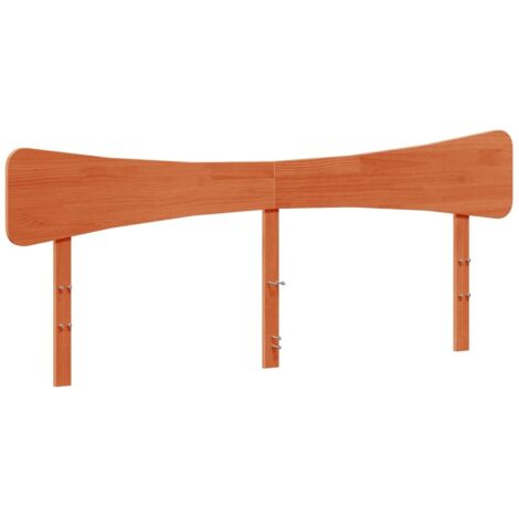 Tête de lit，Panneau décoratif cire marron 180 cm bois massif de pin CFW5419217