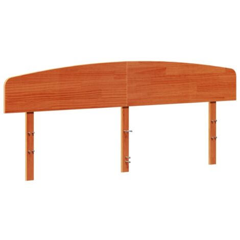Tête de lit，Panneau décoratif cire marron 180 cm bois massif de pin CFW6476146