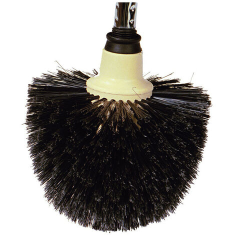 TÊTE DE LOUP FIBRES SYNTHÉTIQUES NOIRES FORME CHAMPIGNON