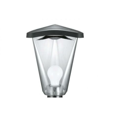 Tête de mât lombardo lb12622 verte - diffuseur transparent-e27 ip66