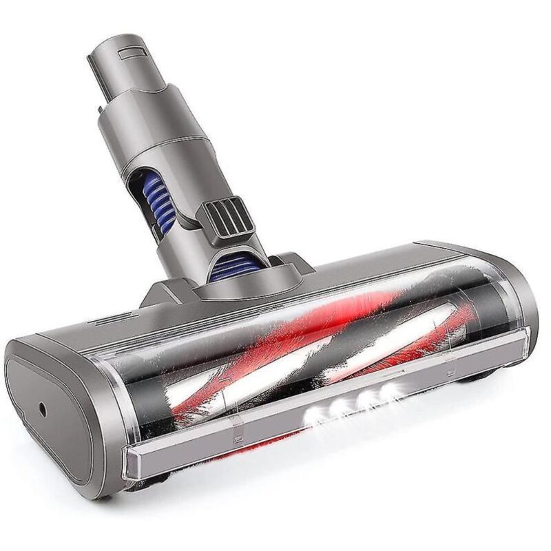 Tête de Nettoyage à Rouleau Souple de Remplacement pour Applicable Dyson V6 Animal, V6 Fluffy, DC58, DC59, DC61, DC62, DC74 Aspirateurs, Accessoire