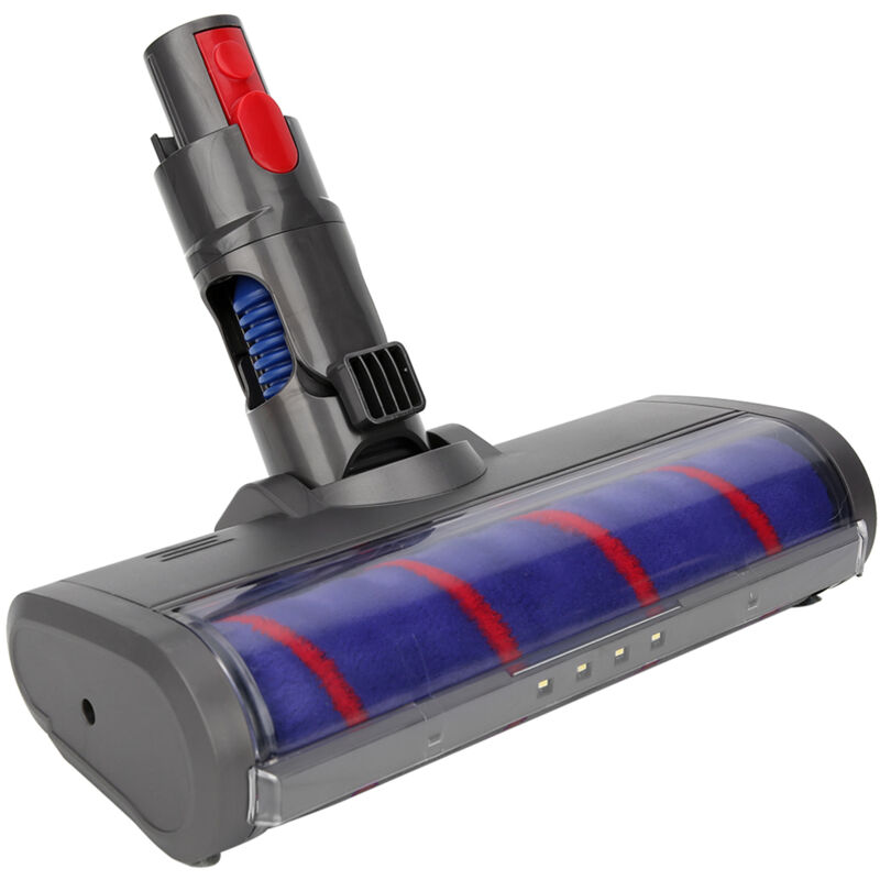 Tête de Nettoyage à Rouleau Souple de Remplacement pour Dyson V7 V8 V10 V11 Aspirateurs sans Fil, Accessoire de Brosse à Plancher