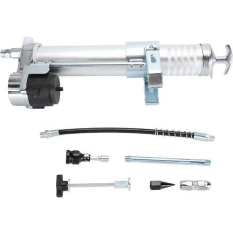 Tête de pistolet à graisse de Type fendu, perceuse électrique à adaptateur, Kit de fixation, capacité 600CC, 10000PSI