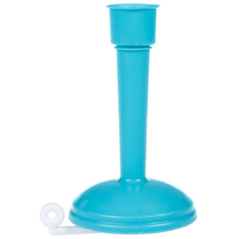 Tête de Pulvérisateur pour Robinet Kitchen Sink Accessories en ABS avec Flexible PVC Tube 360° Rotation et deux Modes Spray (Blu, Taille: Short)