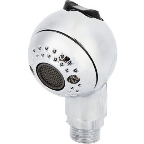 Tête de pulvérisation pour bol de shampoing, chaise de pédicure, pommeau de douche, robinet d'évier, pièce de rechange, bouton de commande latéral, haute pression