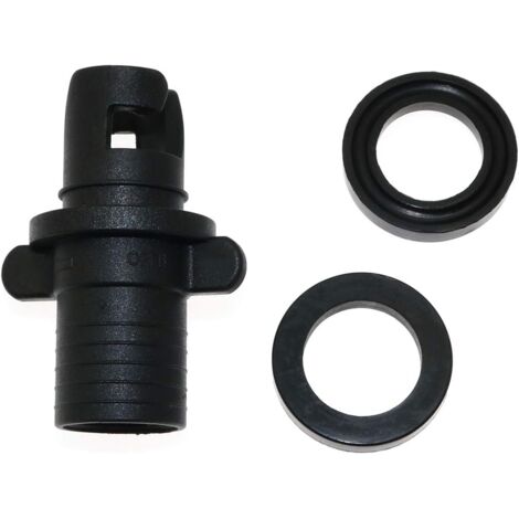 Tête de raccordement de vanne pour bateau gonflable, adaptateur de tuyau de vanne pour bateau gonflable-AquaForge