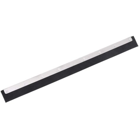 Tête de raclette de sol 55x2x5 cm acier et caoutchouc vidaXL