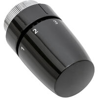Tête de radiateur thermostatique design coloris anthracite NOYON & THIEBAULT