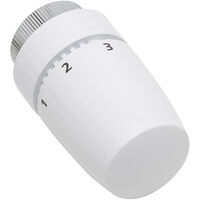Tête de radiateur thermostatique design coloris blanc NOYON & THIEBAULT