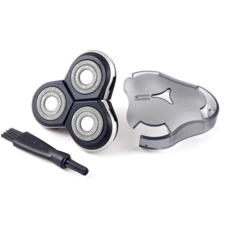 Tête de rasage de remplacement RQ12 compatible avec les rasoirs Philips Norelco RQ11, RQ10, SensoTouch 3D, 1260X, RQ1250, RQ1295, RQ1180 et Arcitec — Unité de rasage Triple 3D