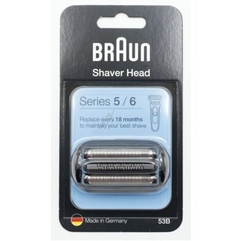 Tete de rasoir cassette 53B series 5/6 pour Tondeuse BRAUN 81746550