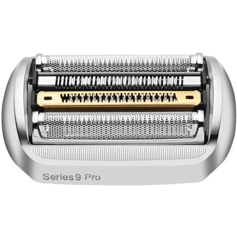 CREA Tête de rasoir électrique Braun 94M de rechange, pour rasoirs électriques pour hommes Series 9 Pro et Series 9, argent