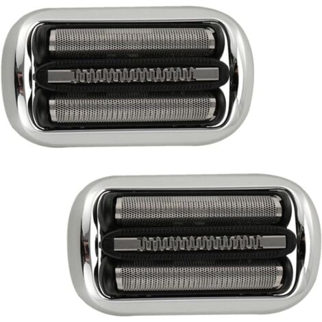 UNION Tête De Rechange 32S Avec Grille Et Lame, Compatible Avec Les Rasoirs Braun Series 3 (3000s, 3010s, 3040s, 3050cc, 3070cc, 3080s, 3090cc)(2pcs 32S)