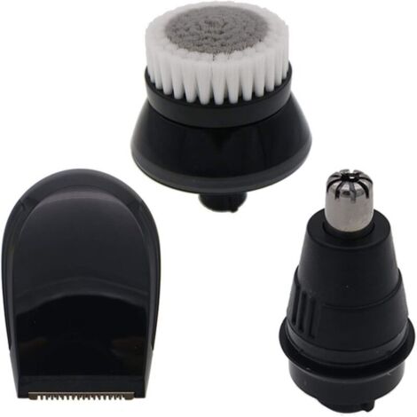 Tête de rechange pour coupe-bordures + brosse de nettoyage + tondeuse pour Philips RQ1050 RQ1060 Norelco RQ585/52 Series 9000 &amp 7000 RQ1260 RQ12